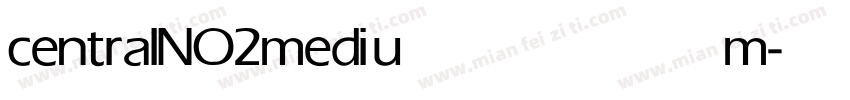 centralNO2 medium字体转换